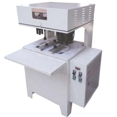 China Rubber EVA Flip Flop Sole Punching Holes Machine Semi-automatic Drilling Machine For Slipper for sale