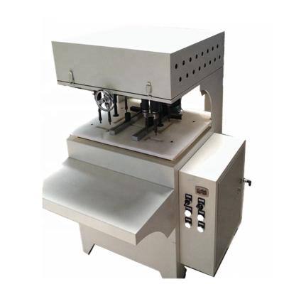 China Semi automatic Slipper Flip Flop Sole Drilling Punching Machine Manual Sandal Making Machine for sale