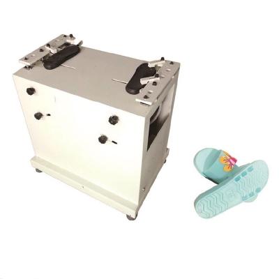 China Factory Sales Semi-automatic Slipper Upper Attaching Machine for 4&6 Holes Slippers Machine for sale