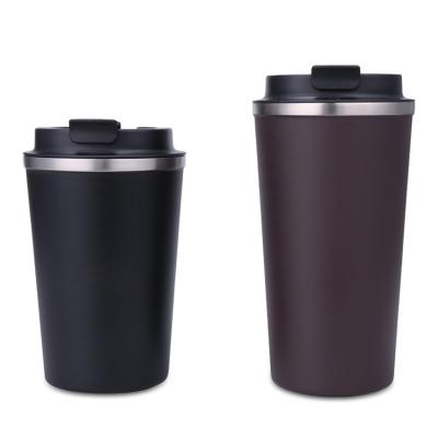 China Sustainable Travel Mug Insulated Double Wall Insulated Outdoor Stainless Steel Water Cup Coffee Mug Water Cup With Lid for sale