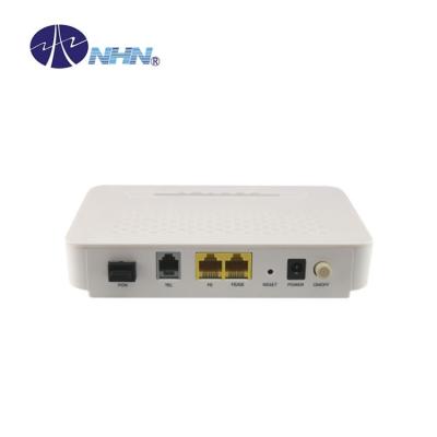 China 1*10/100M and 1*10/100/1000M Auto-negotiation RJ45 ports unit design 2 LAN Ports FTTH/FTTO EPON ONU/ONT with voice + data for sale