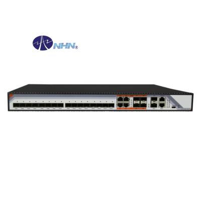 China 2*10G port 1U 16PON rack mounted SFP GPON OLT with USB NHNOLT1616SN (R1) for sale