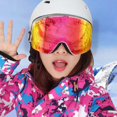 China Outdoor UV Goggles Windproof Snowboarding Ski Fog Goggles Ski Recycling Glasses Anti Scratch Anti Fog Dustproof Goggles for sale