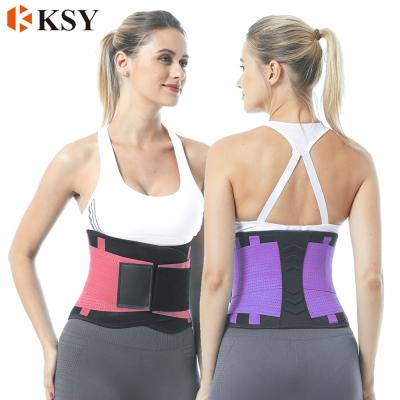 China Thermo Durable Body Shaper Waist Trainer Corset Waist Trainer Cincher Wrap Shapewear Workout Slimming Support Belt for sale