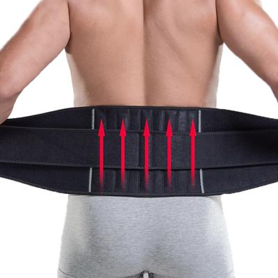 China Protect Adjustable Waist Neoprene Waist Support Belt For Weightlifting Basketball for sale