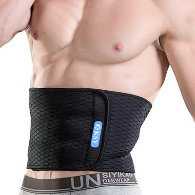 China Adjustable Shock Absorption Neoprene Fitness Waist Trainer For Man for sale