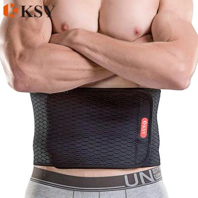 China Neoprene Waist Trainer Elastic Running Belt Trimmer Adjustable Weight Loss Simmer Body Shaper Abdominal Wrap for sale