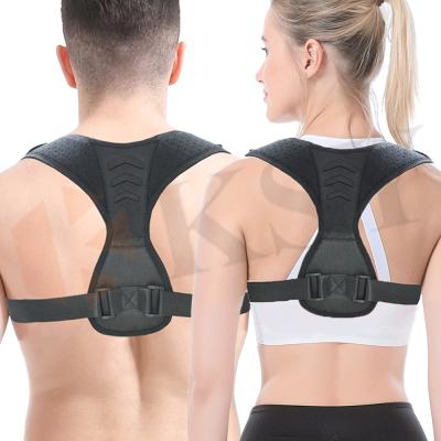 China Comfortable High Quality Back Spine Support Correction Belts Seat Corrector Shoulder Brace For Men for sale