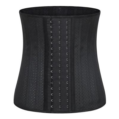 China Antibacterial Hot Selling Steel Bone 25 Latex Waist Corset Waist Trainer for sale