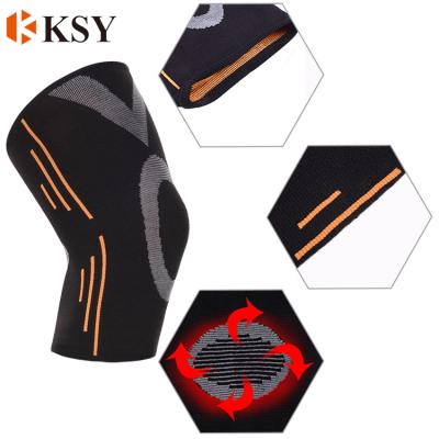 China Best High Compression Elastic Knee Sleeve Knee Brace For Men Women Knee Support for sale