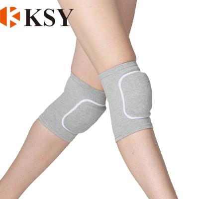 China Knitting Elastic Stretch Cotton Knee Brace Elastic Knee Support for sale