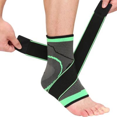 China Breathable Breathable Ankle Brace For Running Basketball Football Ankle Brace Support Protect Ankle for sale