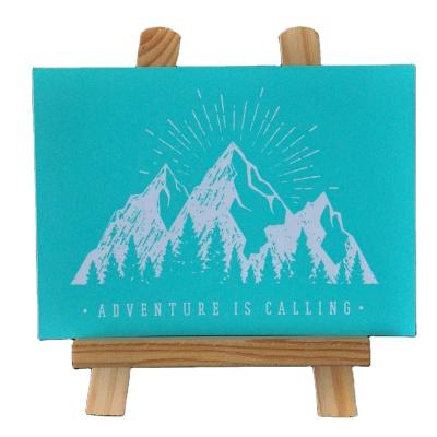 China Home Decor Mountain Fabric Silk Screen Stencils for sale