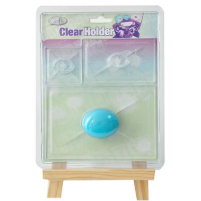 China 3pcs Adult Clear Plastic Blocks For Clear Stamp Crafts for sale