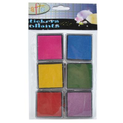 China Cute Office Stamp Craft Oil Based DIY Ink Pads for Rubber Stamps Fabric Scrapbook Wedding Decor Fingerprint Stamp Pad for sale