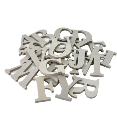 China 3.5 Inch Recyclable Alphabet Letters Decor Chip Board Card for sale