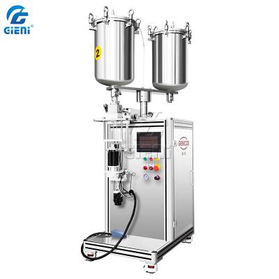 China Dual Nozzle Mascara Lip Gloss Filling Machine With 20L Tank for sale