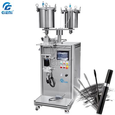 Chine Machine de remplissage de lustre de lèvre de mascara de deux becs avec le réservoir 20L à vendre