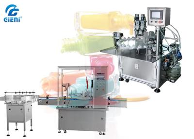 China Automatic / Semi Automatic Nail Polish Filling Machine , Nail Gel Polish Filler for sale