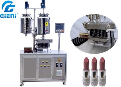 China 20L Double Heating Tank Cosmetic Filling Machine With Twelve Nozzles for sale