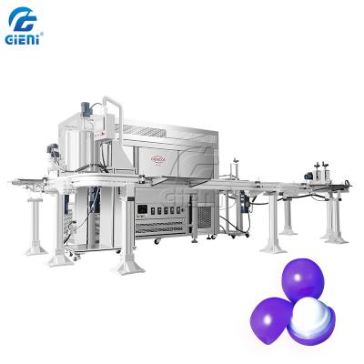 China Único enchimento automático da bomba de engrenagem do bocal e linha refrigerando para o bálsamo da bola à venda