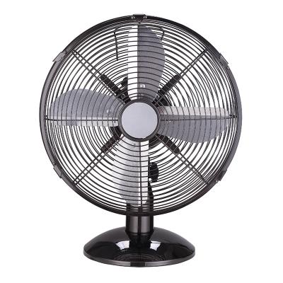 China Newest High Quality Hotel China Factory Retro Swinging Metal Table Fan Airworks for sale