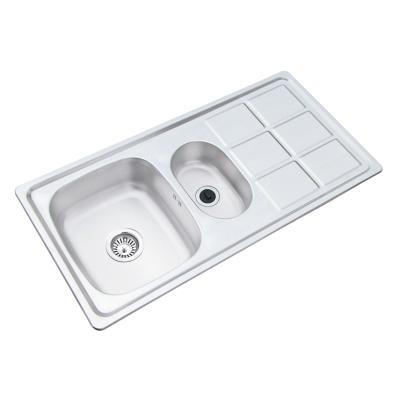 China Modern Gold Stainless Steel Kitchen Sink Supplier Double Bowl Single Undermount Deep Bowl Sinks for sale