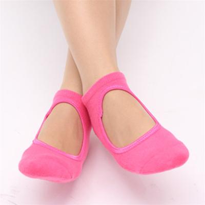 China Wholesale Cheap Breathable Non Slip Yoga Grip Socks For Women for sale