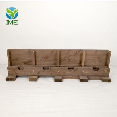 China Hot Sale Exhibition Wooden Skateboard Floor Display Rack Skateboard Floor Display Rack Surfboard Rack etc. for sale