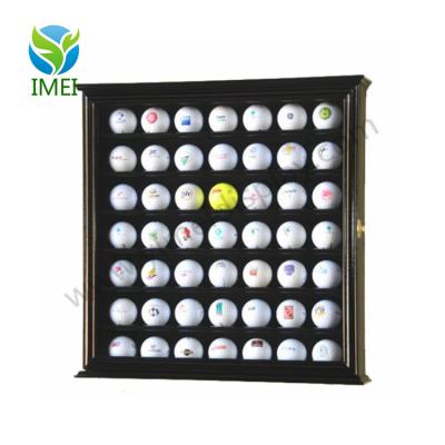 China 49 Golf Ball Display Case Cabinet 49 Golf Ball Display Cabinet, Golf Rack Holder, Wooden Ball Display Rack for sale