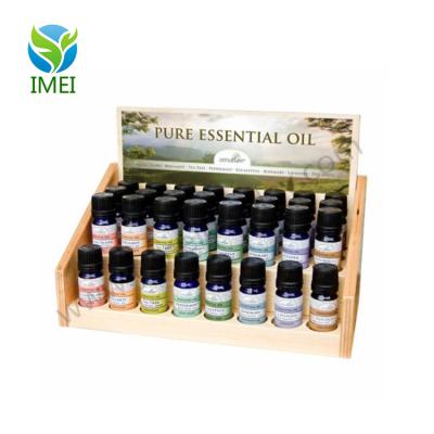 China YM6-921 wooden 5ml essential oil display wooden oak for sale