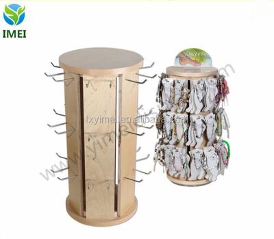 China Wandering Wooden Rotating Bangle Anklet Display Jewelry Bracelet Anklet Display for sale