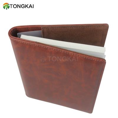 China PU Leather Spiral Notebook A5 Cover With Removable Coil Notebook for sale