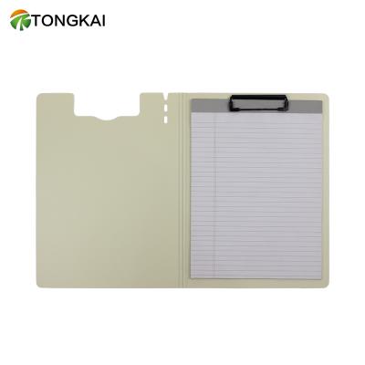 China Double Sided Eco - Friendly PVC / Cardboard / PU Material Double Sided A4 Clipboard Folder For Pad for sale