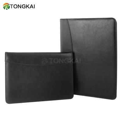 China Office Size Artificial Leather Folder Creative Design A4 Folder Creative Leather Folders for sale