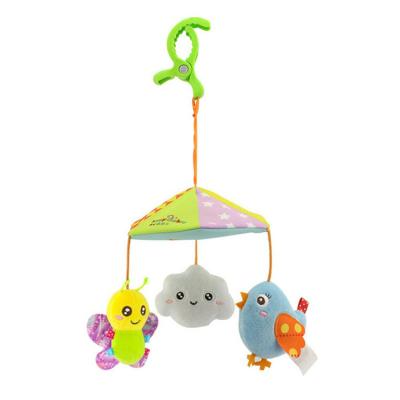 China Soft Toy H050B Baby Bird Comfort Toy Animal Carriage Pendant Soft Hanging Umbrella Bed Hanging for sale