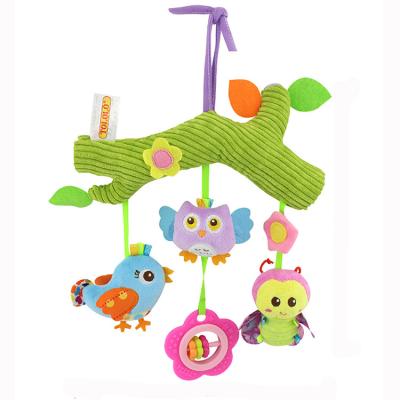 China T003B Musical Hanging Toy Tree Owl Animal Crib For Babies Play for sale