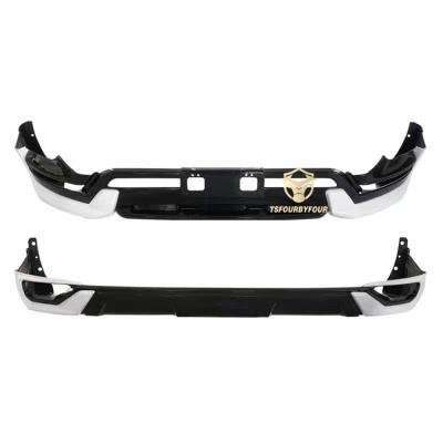 China Factory-direct 2021 Taishuai ABS Exterior Front Bumper For Fortuner Accessories Rear Bumper Kits for sale