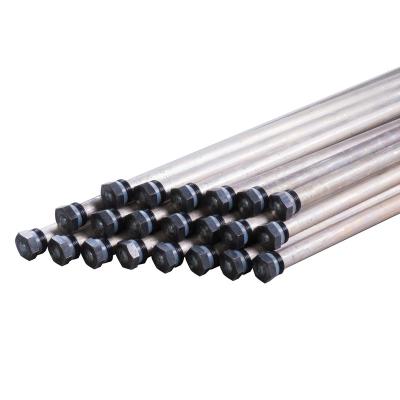 China Cathodic protection extruded aluminum anode rod for water heater corrosion control made according to AS2239 standard for sale