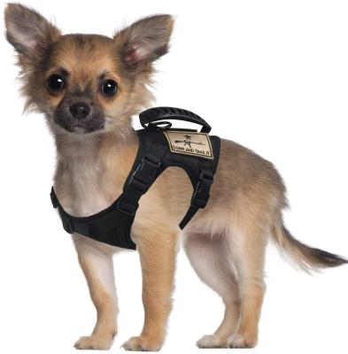 China Padded Tactical Cat Harness, Military Small Dog Harness Vest for sale