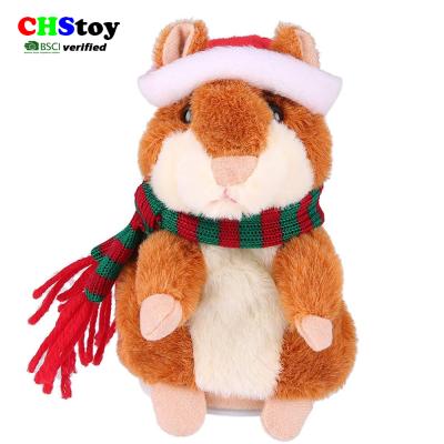 China Fashion / Portable / Character CHStoy #20B3054 Stuffed Chinese Christmas Hamster Custom Plush Toy Factory Toy for sale