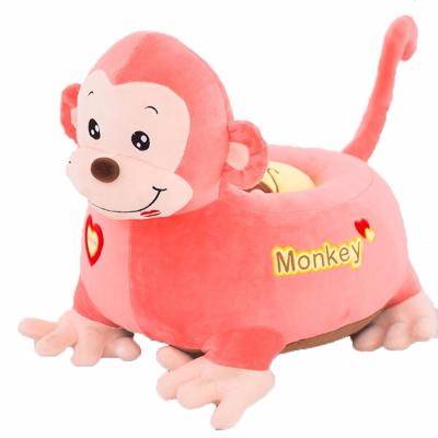 China CHStoy Eco - Friendly Custom Plush Monkey Animal Toy Sofa Chair For Baby for sale