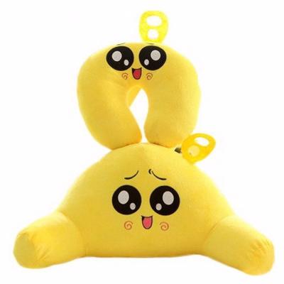 China Anti-Apnea Factory Customized Cartoon U-Pillow Neck Pillow U Shaped Pillow With Lumbar for sale