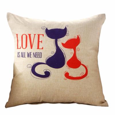 China Anti-Apnea CHStoy Cartoon Printing Decorative Sofa Cushion Plush Hold Pillow for sale