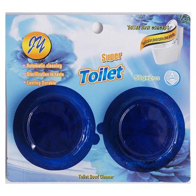 China Durable Solid Blue Automatic Cool Toilet Bowl Block Urinal Deodorant Urinal Factory Cleaner Tablet for sale