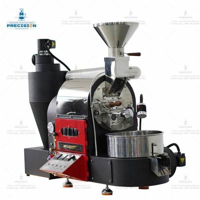 China Electric 1kg Coffee Roaster Double Layer Stainless Steel Small Coffee Roaster for sale