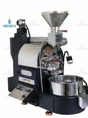 China Torradeira automática de grãos de café de 1 kg Torradeira de café pequena com certificado CE à venda