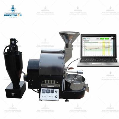 China 200-1500g/Batch Small Coffee Roaster Machine 0-300℃ Adjustable Temperature for sale