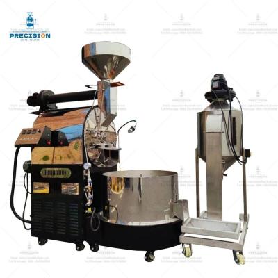 China 120-140kg/Batch Automatic Coffee Roaster Professional 2600*1500*3700mm for sale