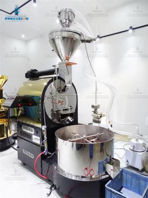 China Commerciële koffiebonenroostermachine met grote batchcapaciteit 120 kg/batch-140 kg/batch Te koop